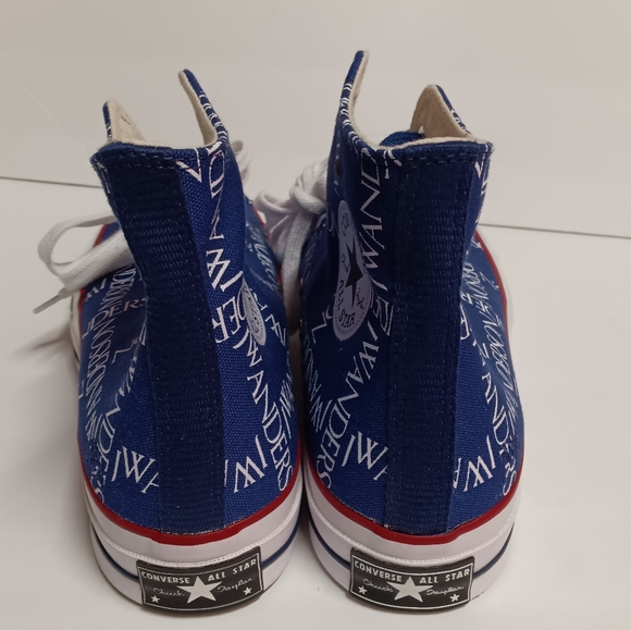 NEW JW Anderson xConverse  Collab Blu Logo Chuck 70 Grid Pack Unisex M's10/W's12 - Picture 6 of 14